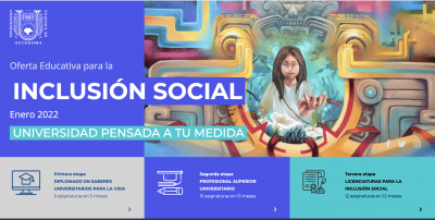 Oferta Educativa para la  INCLUSIÓN SOCIAL- ENERO 2022
