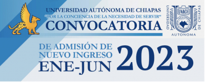 Convocatoria de examen de admisión 2023