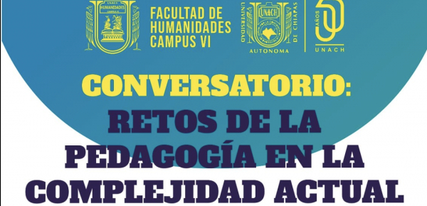 conversatorio “Retos de la pedagogía en la complejidad actual”.