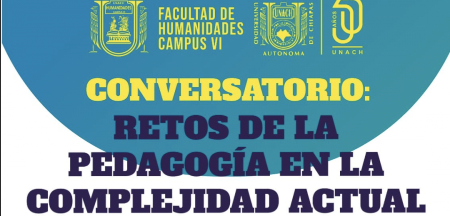 conversatorio “Retos de la pedagogía en la complejidad actual”.